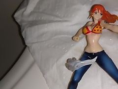 Semen on Nami One Piece